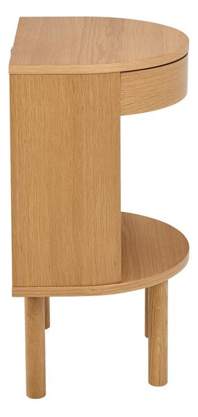 Comodino colore naturale chiaro con effetto rovere Paron – Actona