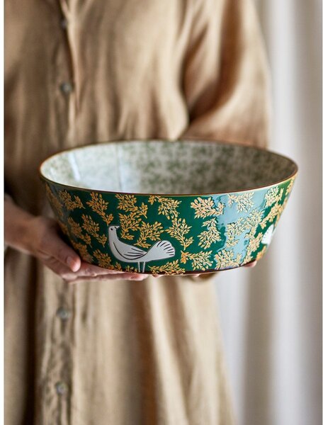 Ciotola verde in ceramica ø 28 cm Hezha – Bloomingville