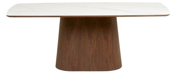 Tavolo da pranzo con piano in ceramica 90x200 cm Noli – House Nordic