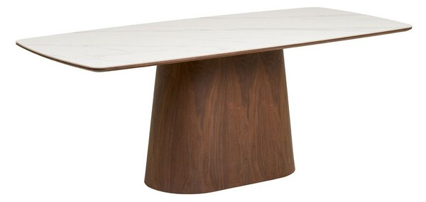 Tavolo da pranzo con piano in ceramica 90x200 cm Noli – House Nordic