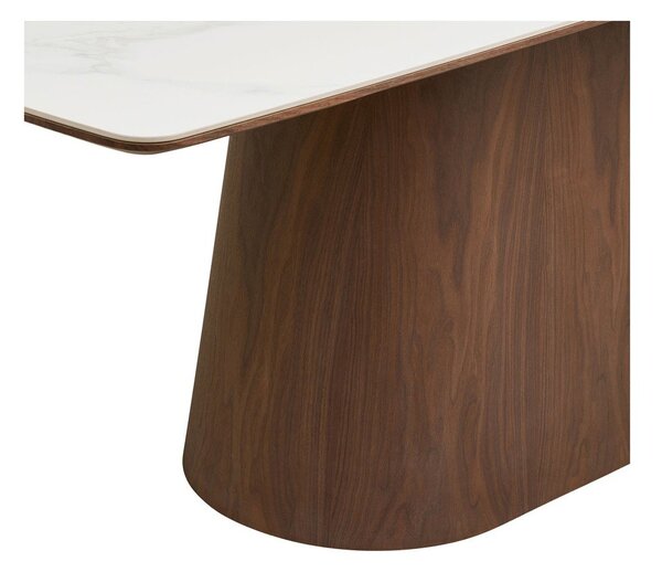 Tavolo da pranzo con piano in ceramica 90x200 cm Noli – House Nordic