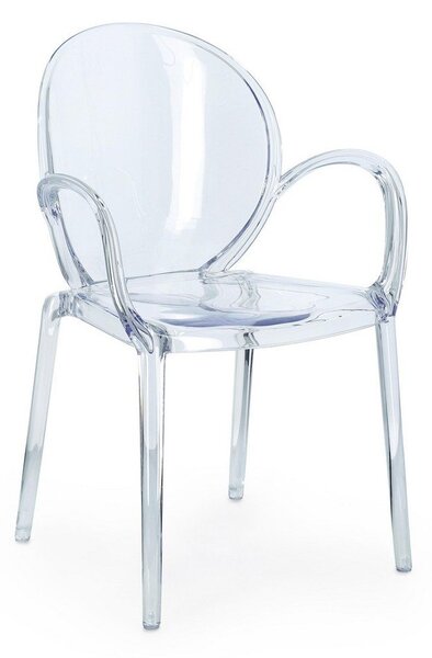 Sedia da pranzo in plastica Camilla – Bizzotto