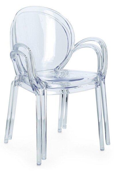 Sedia da pranzo in plastica Camilla – Bizzotto