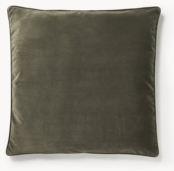 Cuscino grande in velluto Vetsak, 60 x 60 cm