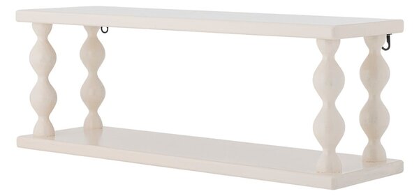 Mensola bianca con ripiani multipli 60 cm Salino – Bloomingville