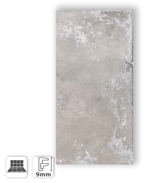 Gres Porcellanato Effetto Cemento Industriale Grigio 60x120 - AGT068
