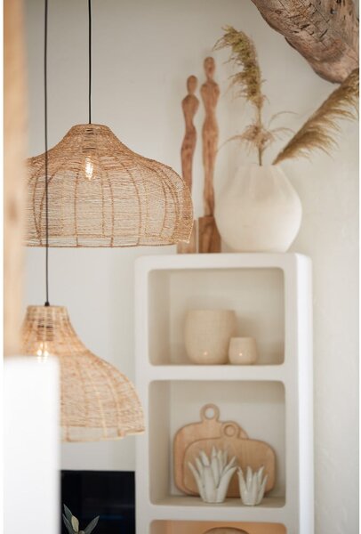 Lampadario in colore naturale ø 60 cm Tonoda - Light & Living
