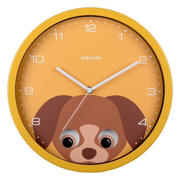 Orologio per bambini ø 31 cm Peekaboo Dog - Karlsson