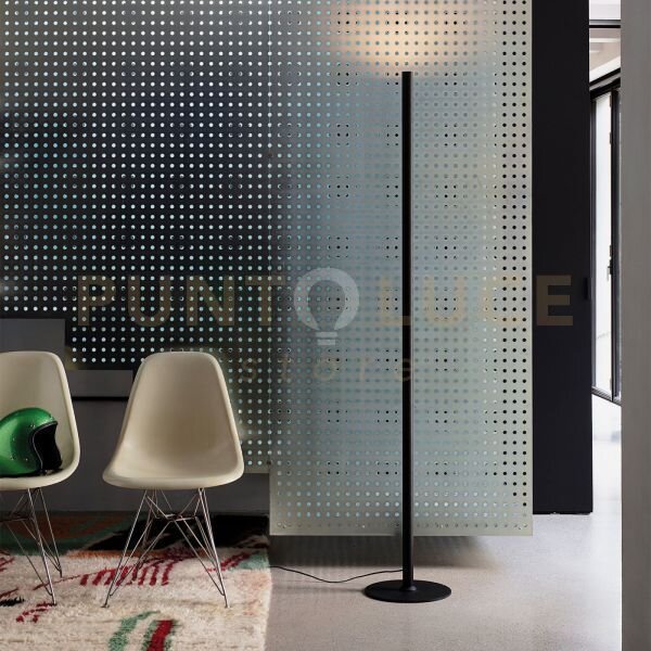 Look lampada da terra in metallo led 3000k 24w 2750 lm dimmerabile