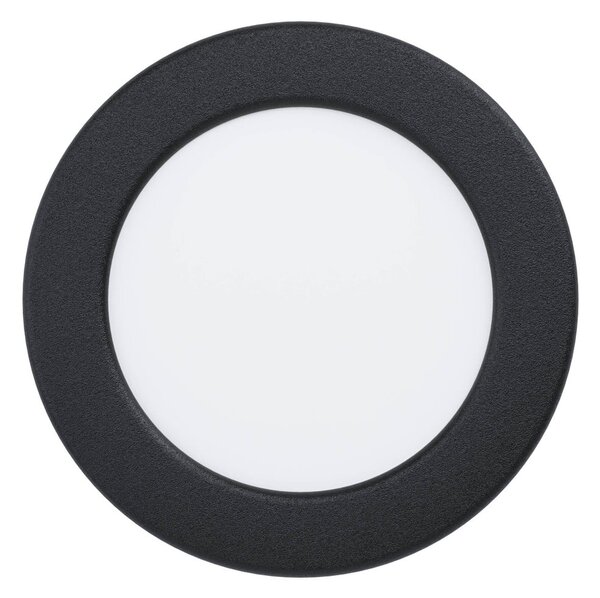 Plafoniera LED/da incasso nera FUEVA 5 – EGLO