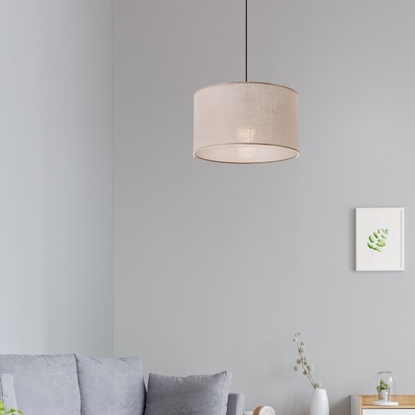 Lampadario a cavo ANTONIO 1xE27/60W/230V rovere