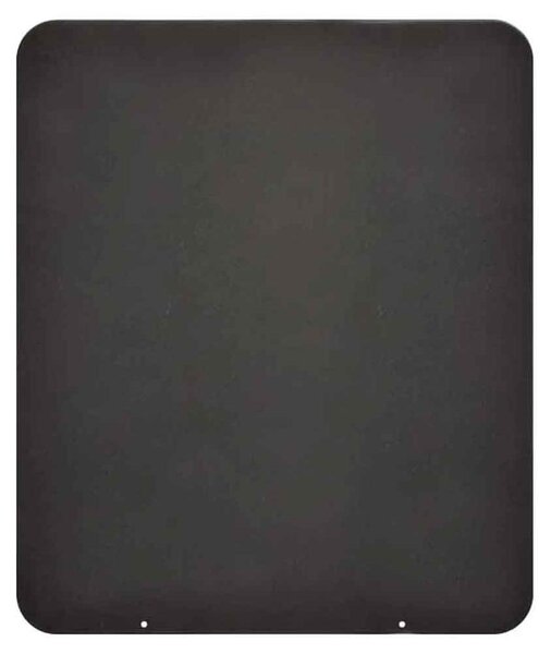 Pedana salvapavimento sotto stufa a legna e pellet in acciaio 70x60 cm