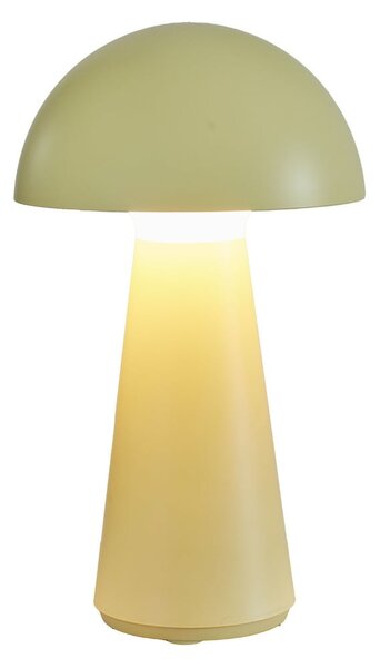 Lampada da tavolo LED gialla con telecomando (altezza totale 28 cm) Sam – Sirius