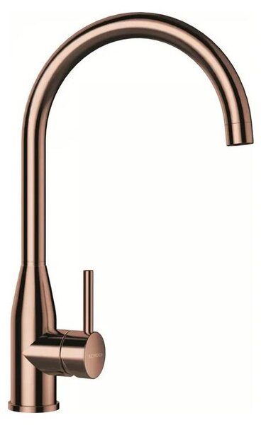 Schock Kavus Miscelatore Cucina Monocomando Oro Bianco