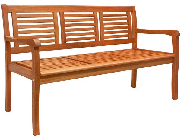 Casaria Panchina da giardino in Legno di Eucalipto Certificato FSC®