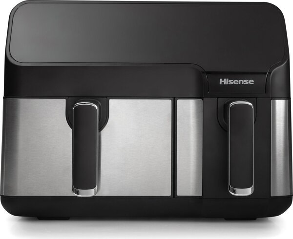 Hisense Friggitrice ad Aria 8.8 Litri 2 Cestelli Indipendenti (5.5L + 3.3L) Potenza 1700W colore Nero - HAF2900D