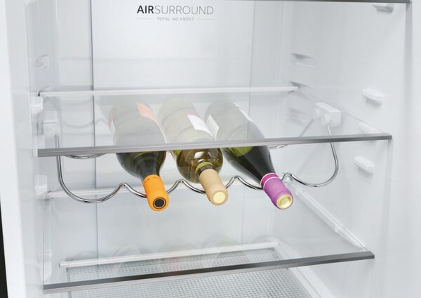 Haier Frigorifero Combinato No Frost Capacit 341 Litri Classe D colore Inox - HDW3618DNPK