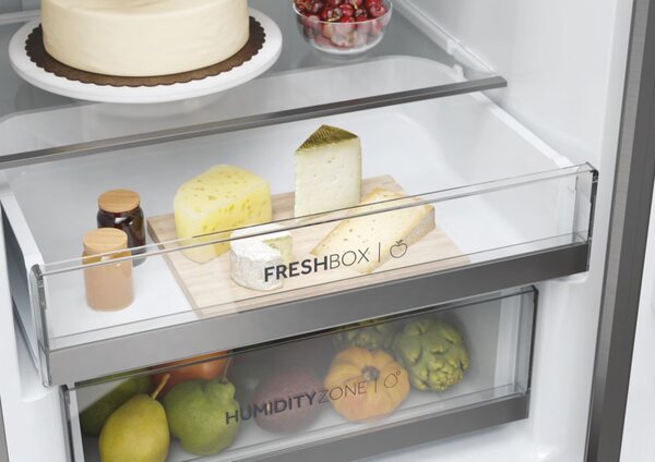 Haier Frigorifero Combinato No Frost Capacit 341 Litri Classe D colore Inox - HDW3618DNPK