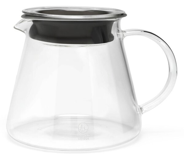 Set per caffè a goccia argentato in acciaio inox 500 ml Slow Coffee – Leopold Vienna