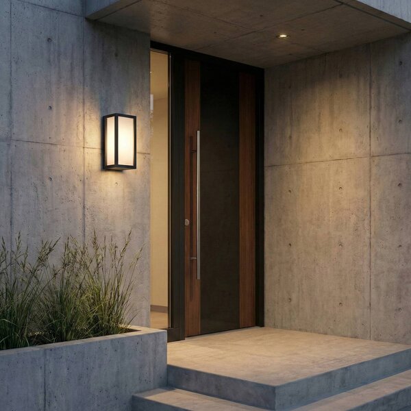 OSRAM Applique da esterni ENDURA CLASSIC RADO, dimmerabile, Alluminio / Grigio / Zincato, Alluminio, Moderno, Applique da esterni