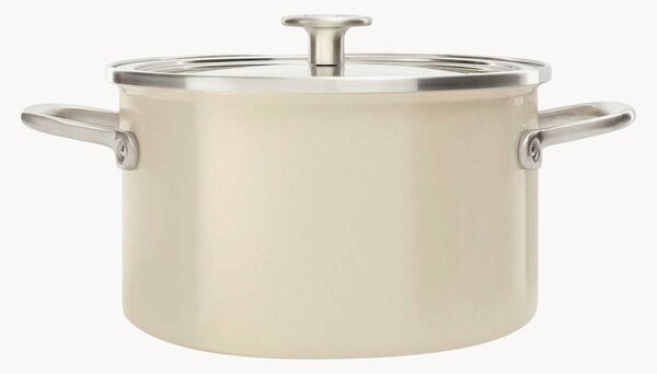 Pentola con rivestimento antiaderente e coperchio Core Enamel, varie misure