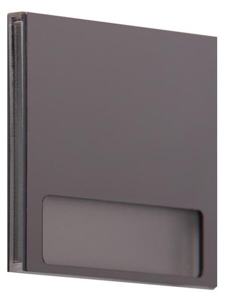 LDST AL-01-CB-BZ5 - Illuminazione LED per scale ALEX 5xLED/1,2W/230V nero lucido