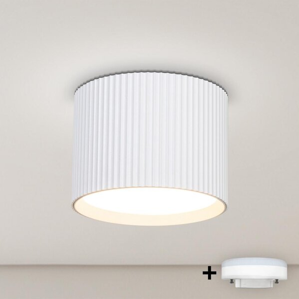 Brilagi - Faretto LED RGB dimmerabile STRIPY 1xGX53/14W/230V Wi-Fi Tuya bianco