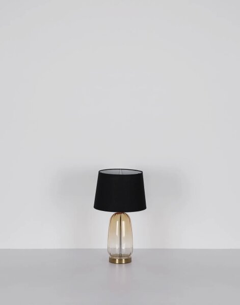 Globo 24142S - Lampada da tavolo CLASSY 1xE27/40W/230V nero/marrone