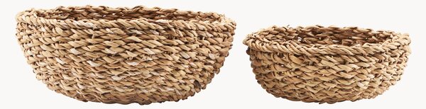 Set di 2 cestini per pane fatti a mano Bread