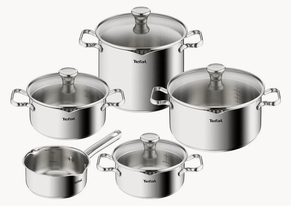 Batteria di pentole Duetto 9 pz
