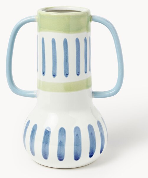 Vaso dipinto a mano Lise, alt. 30 cm