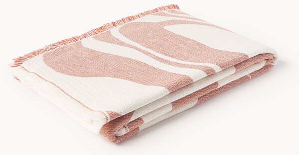 Coperta jacquard con frange Rui