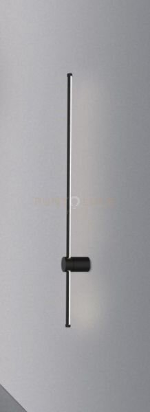 Elia/ad n lampada da parete nero opaco a led 18w sdd 2800 - 5000k 1