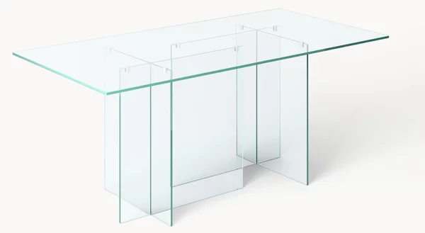 Tavolo in vetro Anouk, 180 x 90 cm
