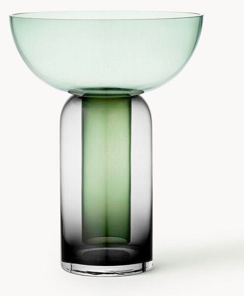 Vaso in vetro soffiato Torus, alt. 33 cm