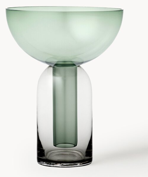 Vaso in vetro soffiato Torus, alt. 20 cm