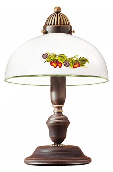 Kolarz 731.73.121 - Lampada da tavolo NONNA 1xE27/75W/230V vino/fragole