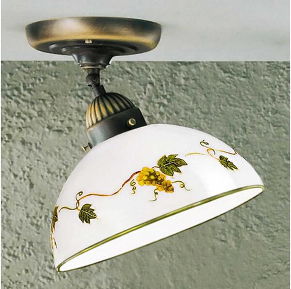 Kolarz 731.10.122 - Lampadario a plafone NONNA 1xE27/75W/230V diametro 20 cm uva