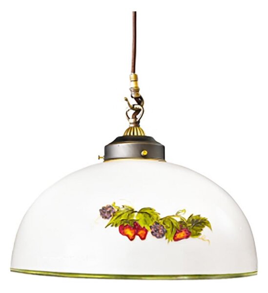 Kolarz 731.30.121 - Lampadario a sospensione con filo NONNA 1xE27/75W/230V diametro 20 cm uva/fragole
