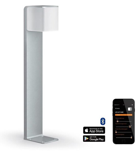 Steinel 055486 - Paletto LED da esterno con sensore CUBO LED/9,5W/230V IP44