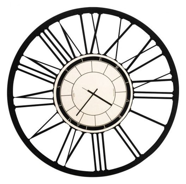 Orologio big di arti e mestieri tagliato a laser verniciato a polvere made in italy