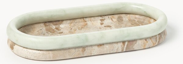 Vassoio decorativo in marmo Maba