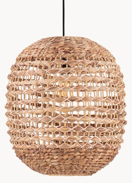 Lampada a sospensione in giunco con luce regolabile Bola