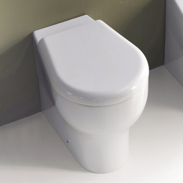 AXA CINQUE - Sanitari filomuro a terra vaso bidet Made in Italy