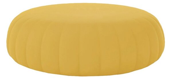 Slide pouf gelèe grande realizzato in poliuretano adatto per interni ed esterni, colore soft yellow