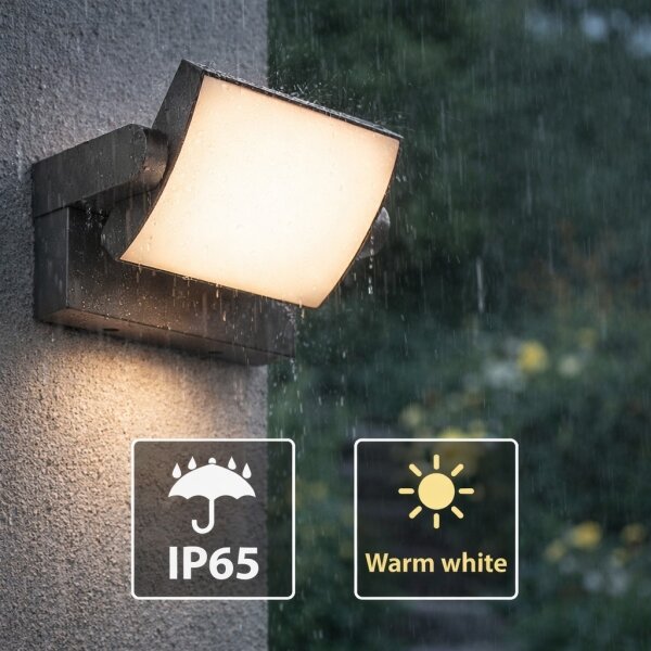 Brilagi - Applique a LED da esterno ANKLE LED/18W/230V 3000K IP65