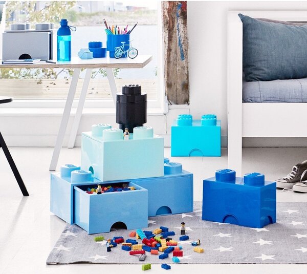 Scatola doppia blu per la conservazione - LEGO®