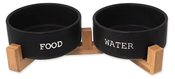 Set di ciotole in ceramica con base per cani ø 13 cm Dog Fantasy - Plaček Pet Products