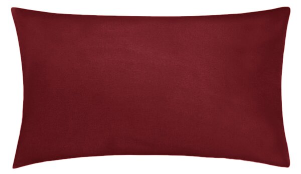 Coppia Federe Cuscino 50x80 Cm – Colore Fuxia, Produzione Italiana Con Bottoni A Clips