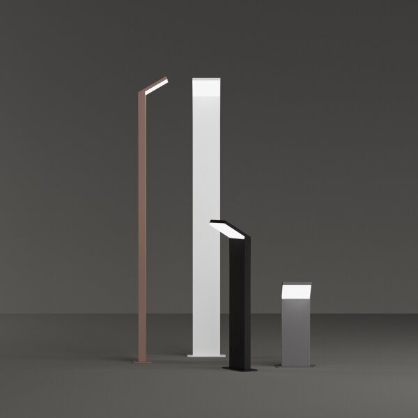 Ideal Lux- Lampada LED da esterno STYLE LED/8,5W/230V 4000K 100 cm CRI 90 IP54 nero